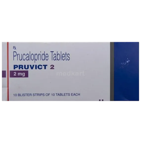 pruvict 2mg tablet 10's